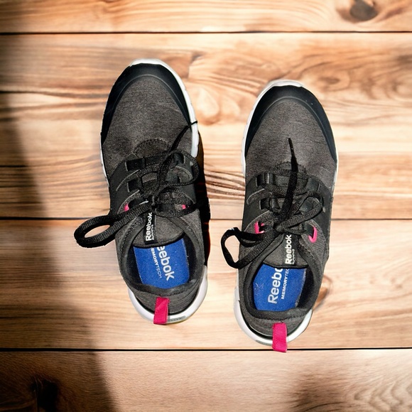 Reebok Women’s Sublite 2.0 Running Memory Foam Sneakers Size 6.5 US Black & Pink - Picture 12 of 12